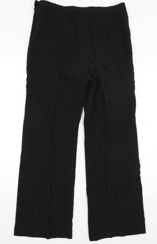 Jajina Womens Black Trousers Size 16 L28.5 in