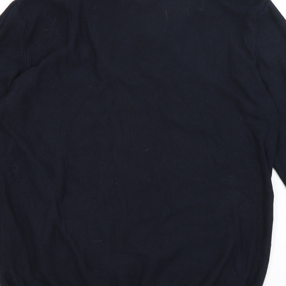 River Island Mens Blue Pullover Jumper Size M