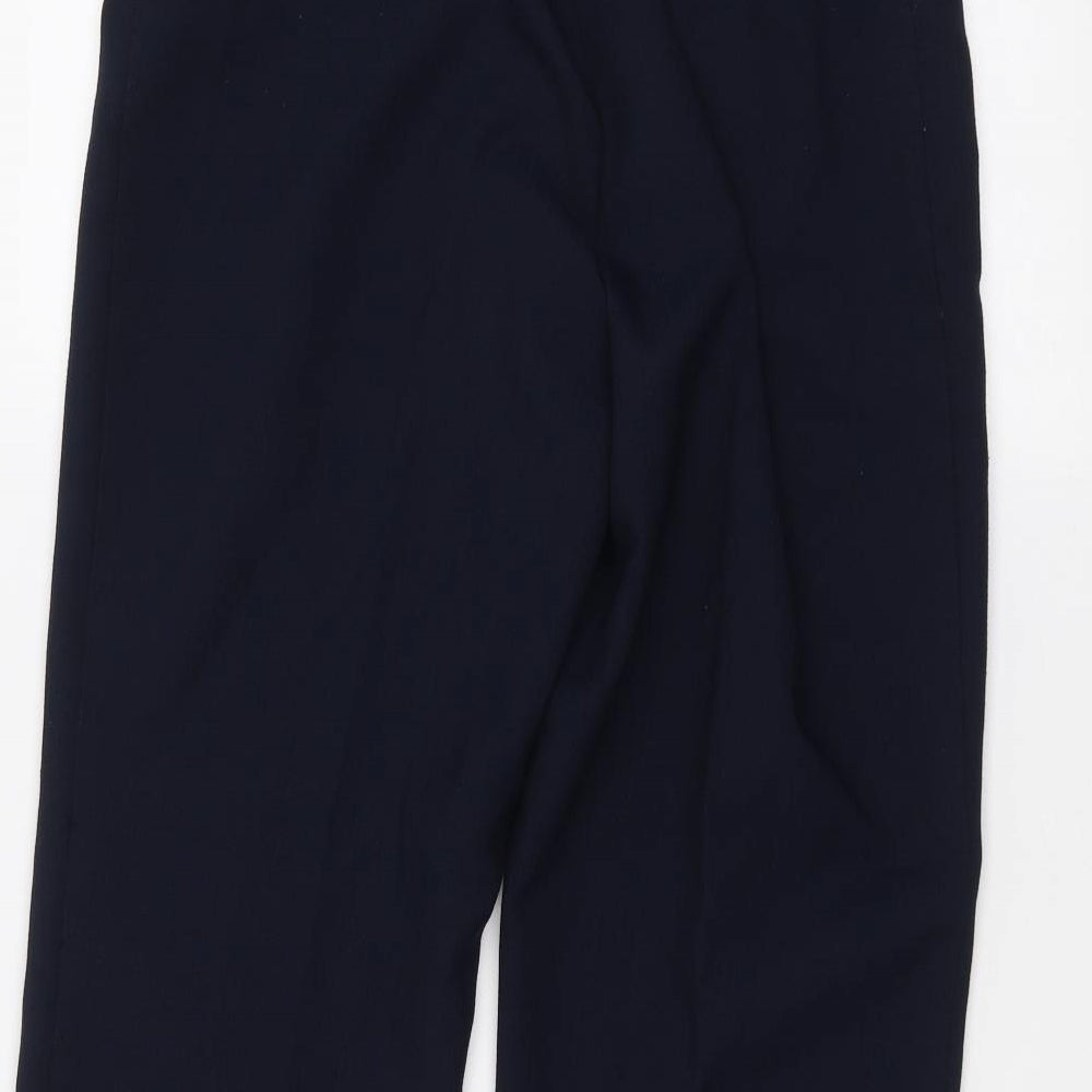 Womens UK Size 30 in Marks and Spencer Regular Fit Blue Trousers