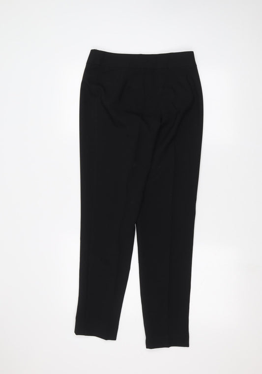 George Womens Black Trousers Size 8 L27 in