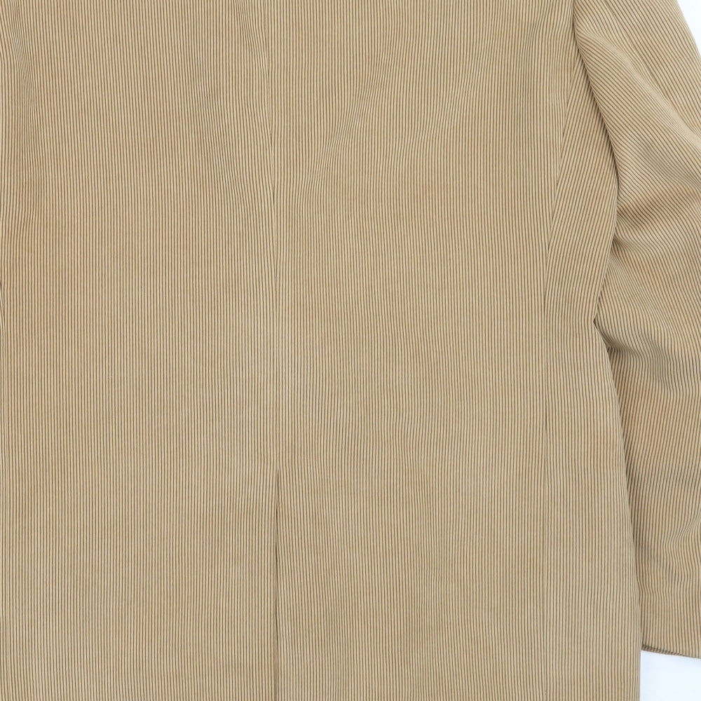 Mens UK Size 40 Carl Gross Regular Brown Suit Jacket