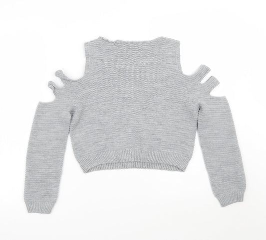 Womens UK Size 6 Select Grey Pullover Jumper