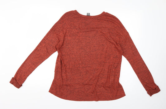 Primark Womens Orange Basic Blouse Size 6