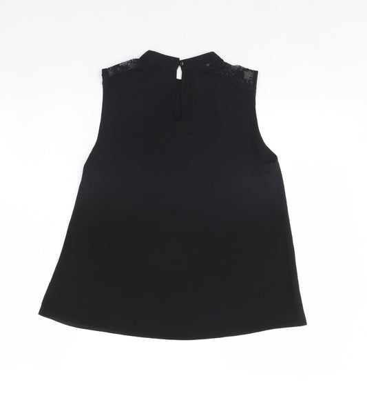 Womens UK Size 6 Atmosphere Black Basic Tank