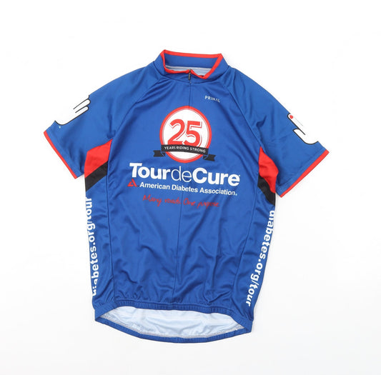 Primal Mens Blue Basic Casual Size S - Tour de cure