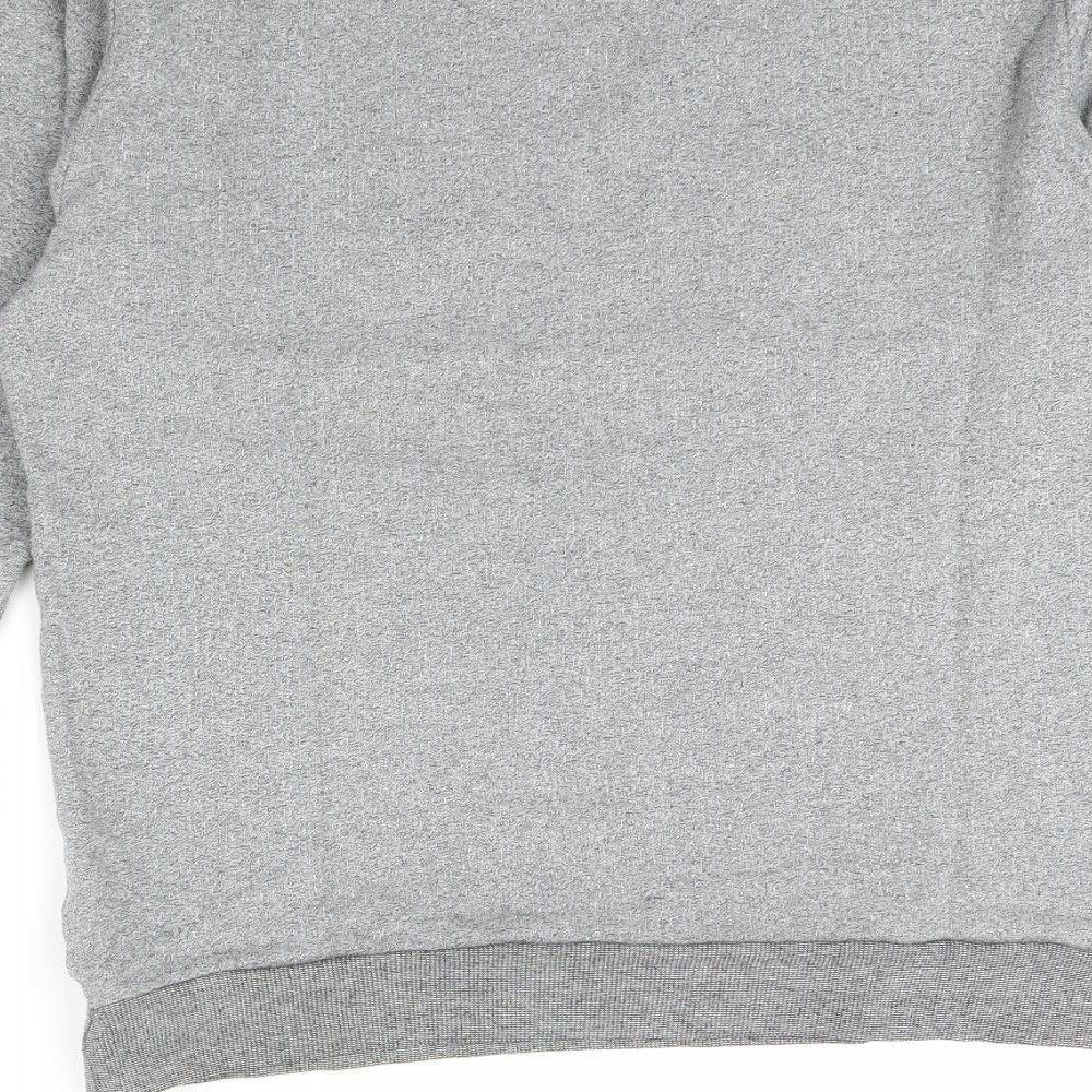 Topman Mens Grey Pullover Jumper Size L