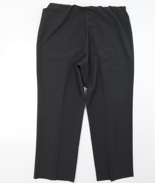 Classic Womens Grey Trousers Size 20 L31 in