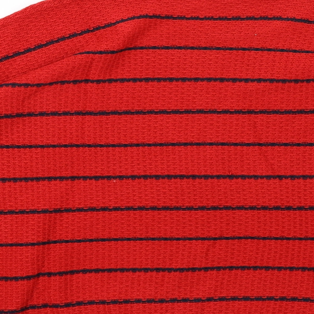 Womens UK Size 10 Marks and Spencer Red Pullover Sweatshirt