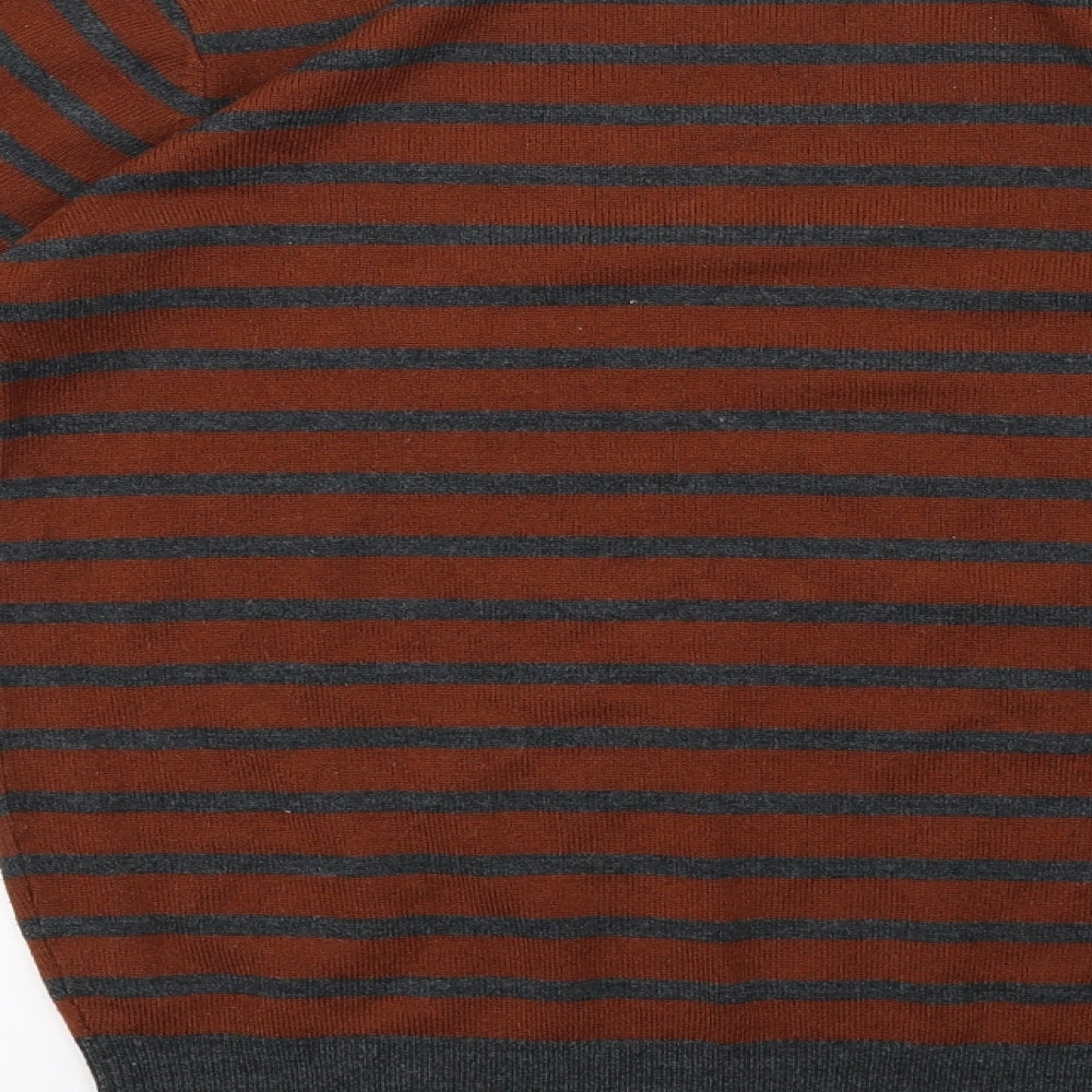 Mens UK Size XS Cedar Wood State Brown Pullover Sweatshirt