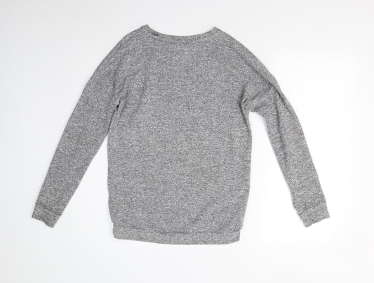 F&F Girls Grey Pullover Sweatshirt Size 12-13 Years - Unicorn