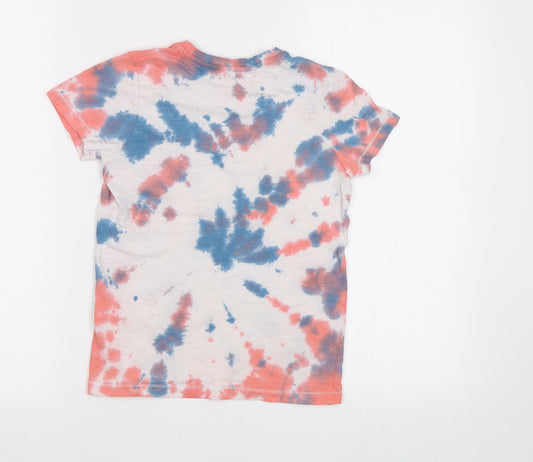 Matalan Girls Multicoloured Batik Basic Polo Size 7 Years