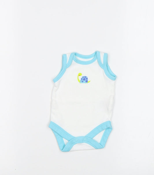 Mothercare Baby White Romper One-Piece Size 0-3 Months