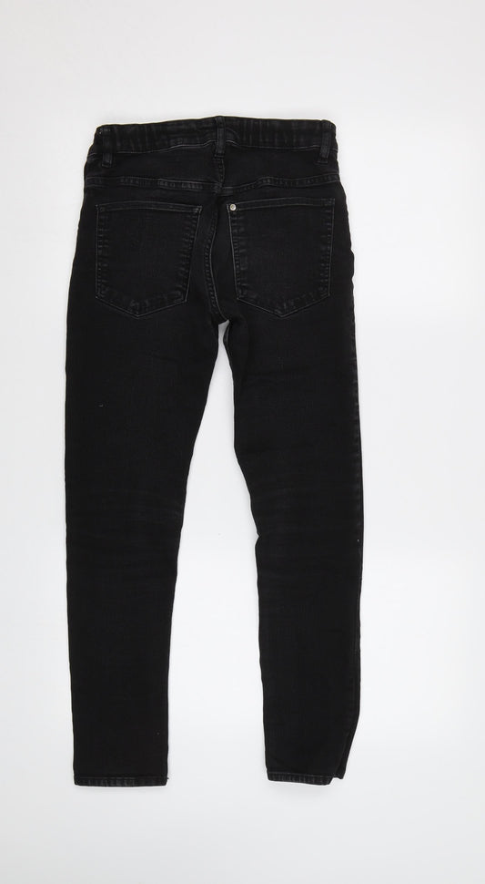 & Denim Girls Black Skinny Jeans Size 12 Years