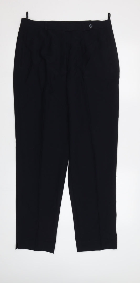 A Touch Of luxury Womens Blue Trousers Size 16 L30 in