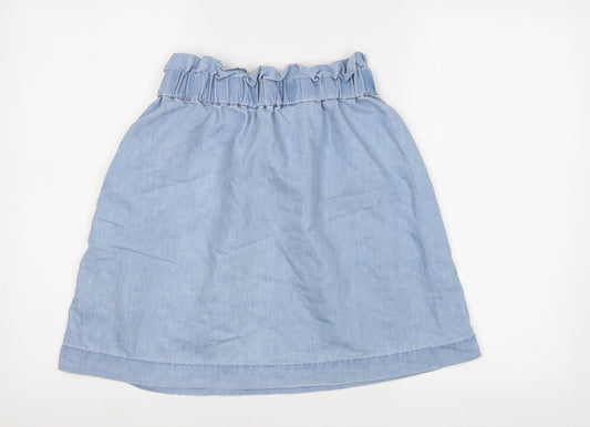 Pep&Co Womens Blue Mini Skirt Size 8