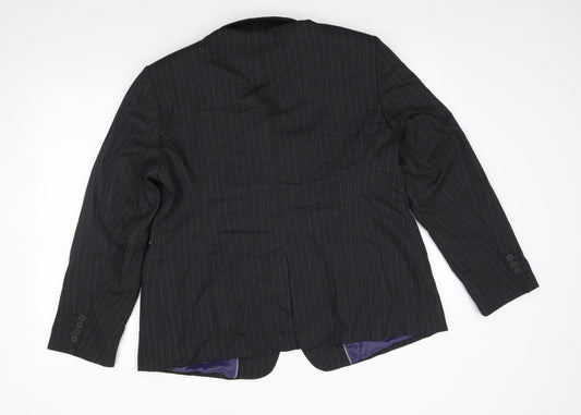 Womens UK Size 18 Preworn Regular Grey Blazer