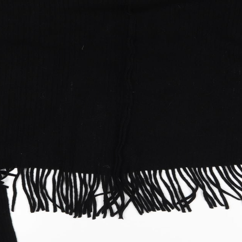 Womens UK Size One Size Preworn Black Cape Jumper