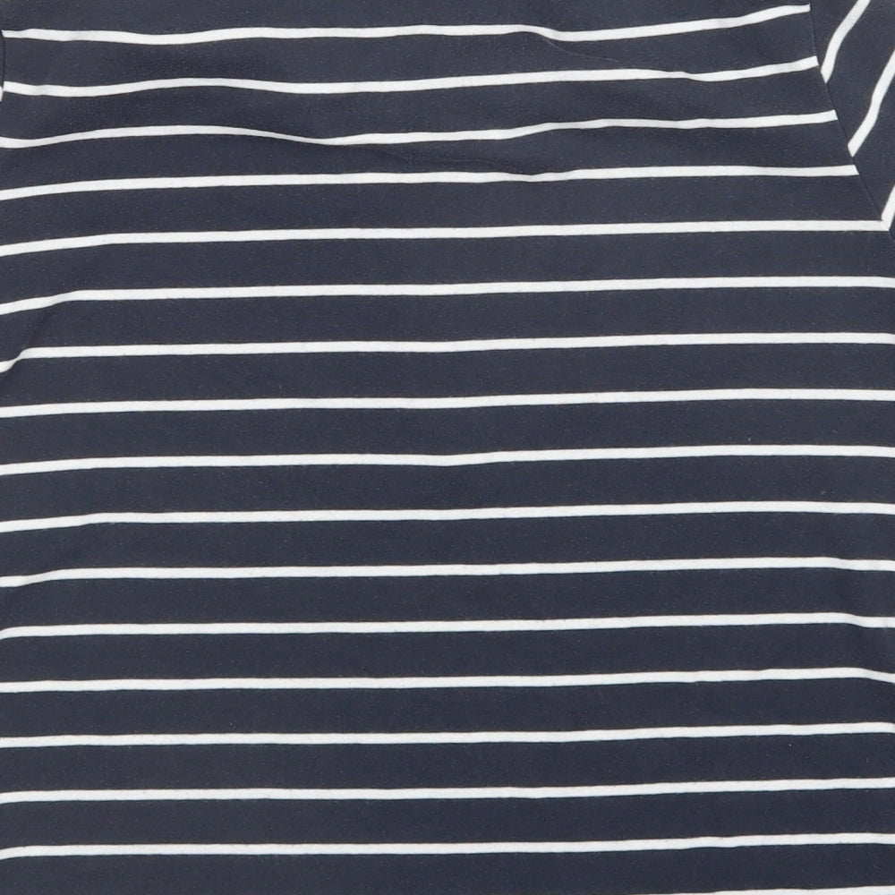 Womens UK Size M First avenue Blue Basic Polo