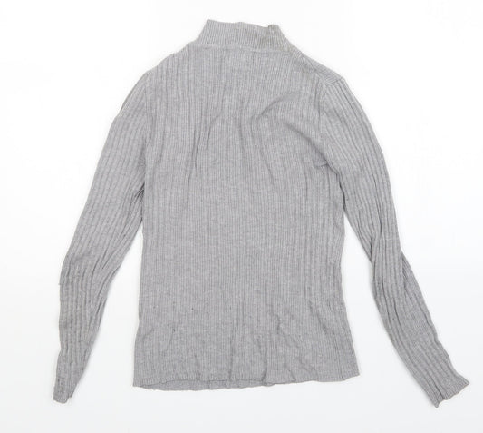 Atmosph Womens Grey Pullover Jumper Size 14