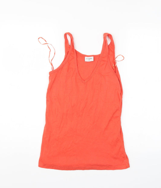 Womens UK Size 18 Ethel Austin Orange Basic Tank