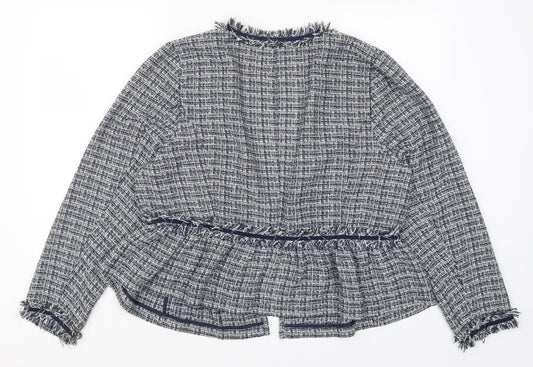 Kaleidoscope Womens Blue Jacket Size 18