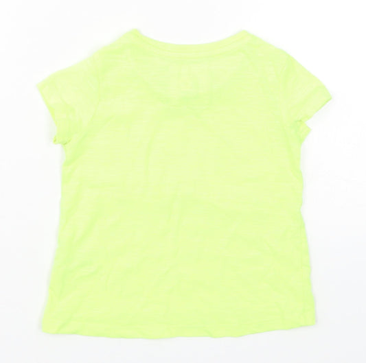 TU Girls Yellow Basic T-Shirt Size 2-3 Years