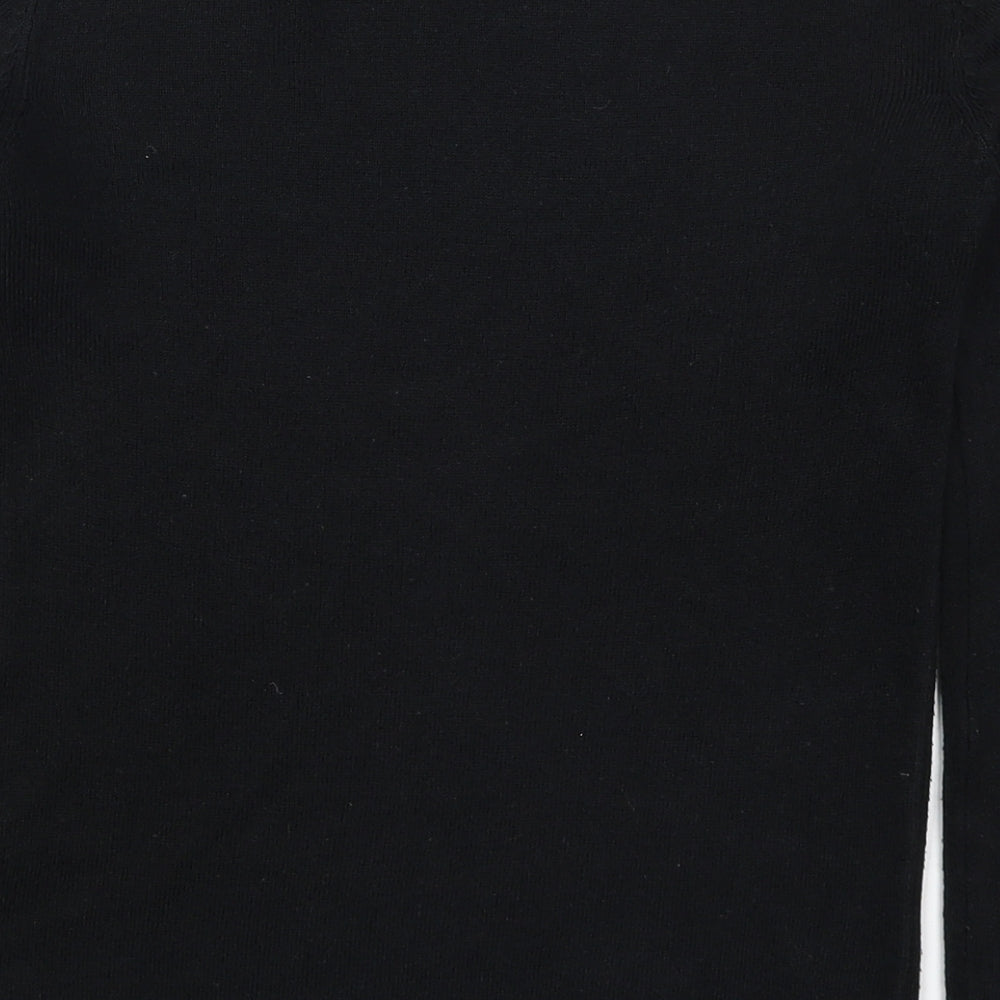 Primark Womens Black Knit Pullover Jumper Size 4
