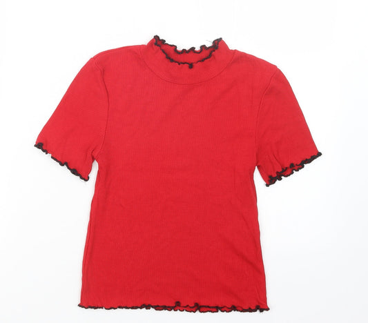 Select Womens Red Pullover Jumper Size 8