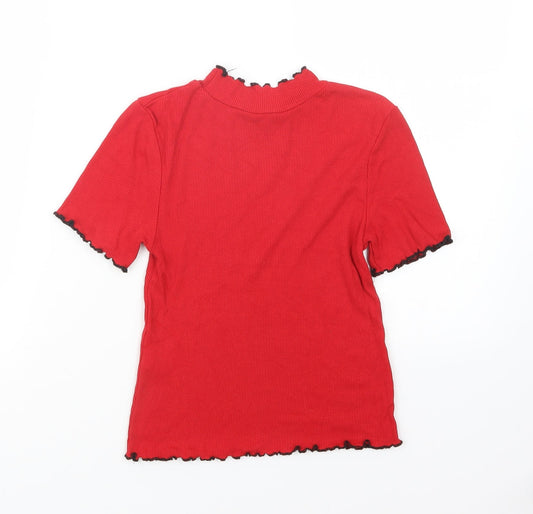 Select Womens Red Pullover Jumper Size 8