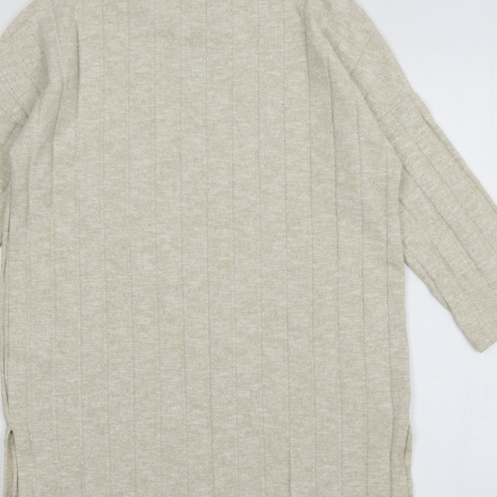 F&F Womens Ivory Knit Pullover Jumper Size 8