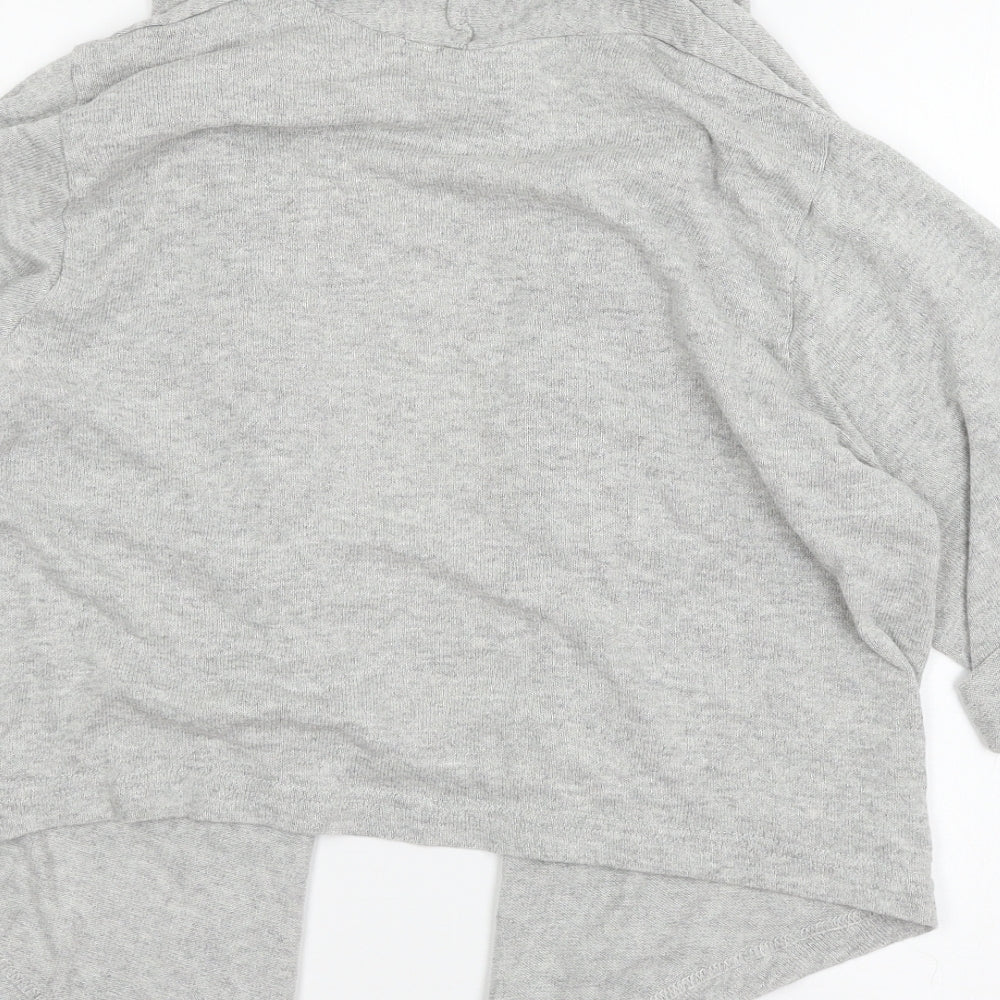 George Womens Grey Knit Cardigan Jumper Size 14