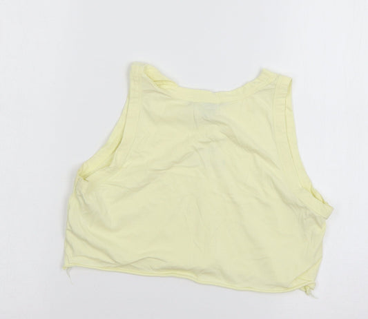 Primark Womens Yellow Jersey Basic Tank Size 10 - More Kind