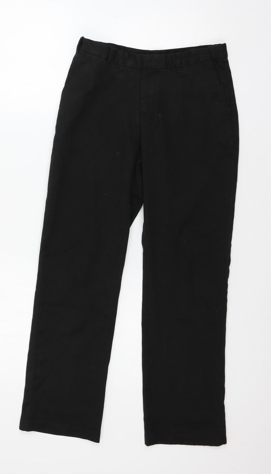 George Boys Black Dress Pants Trousers Size 10 Years