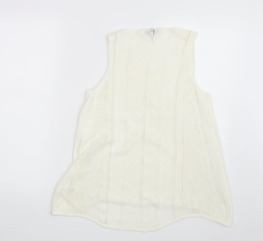 Womens UK Size 14 New Look Ivory Pullover Jumper