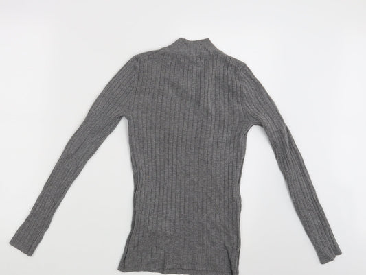 Primark Womens Grey Pullover Jumper Size 12