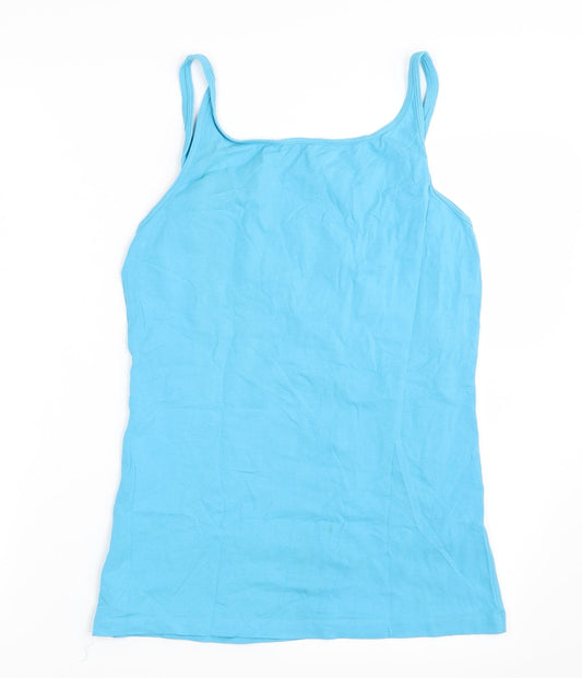 Dunnes Womens Blue Camisole T-Shirt Size 12