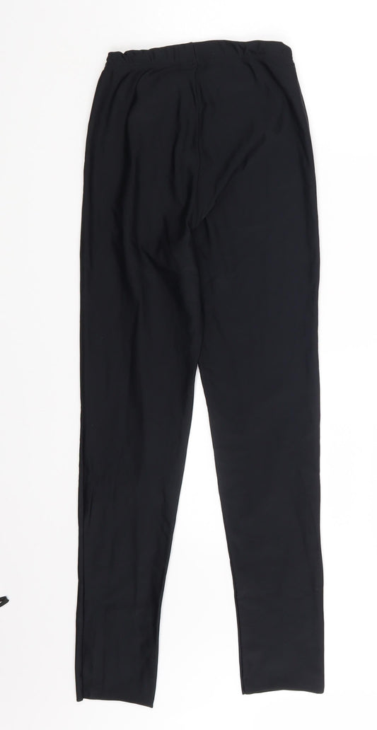 LASCANA Womens Black Jegging Leggings Size 10 L25 in - Waist 20in