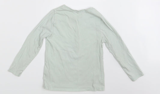 George Girls Blue Basic T-Shirt Size 4-5 Years - Take me to the Moon