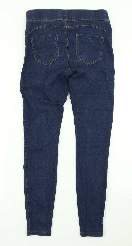 Denim Co Womens Blue Denim Jegging Jeans Size 8 L26 in
