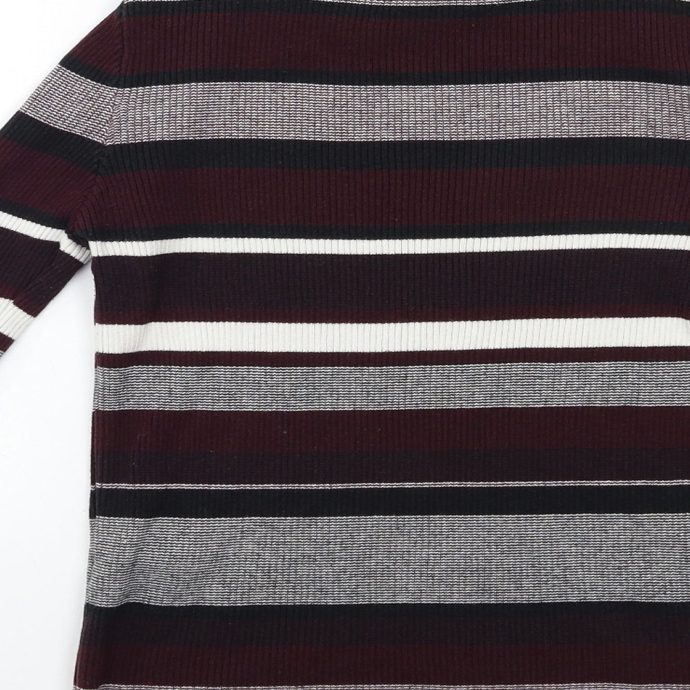 Womens UK Size 12 New Look Purple Pullover Jumper