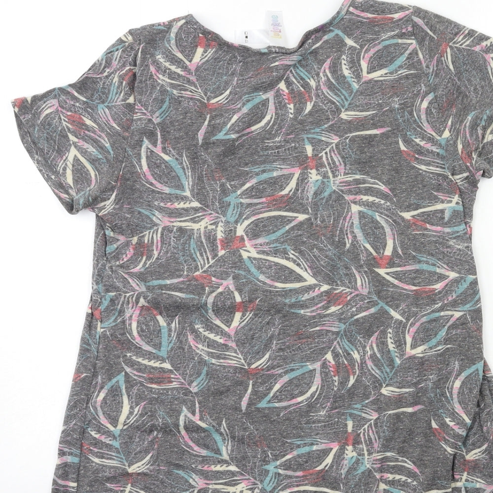 luloroe Womens Grey Basic T-Shirt Size M