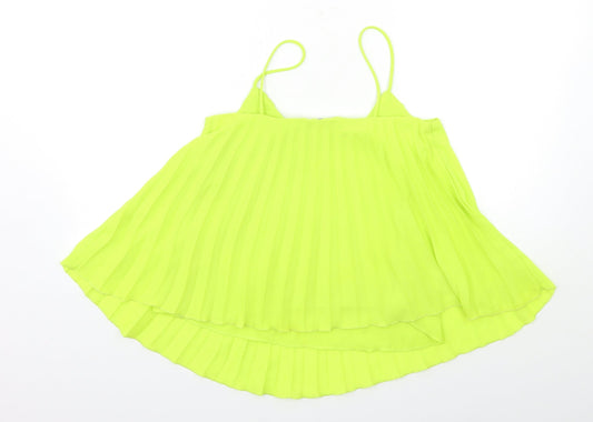 F&F Womens Green Basic Tank Size 6