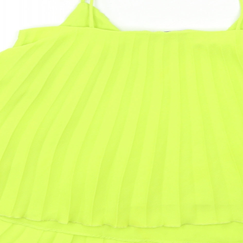 F&F Womens Green Basic Tank Size 6