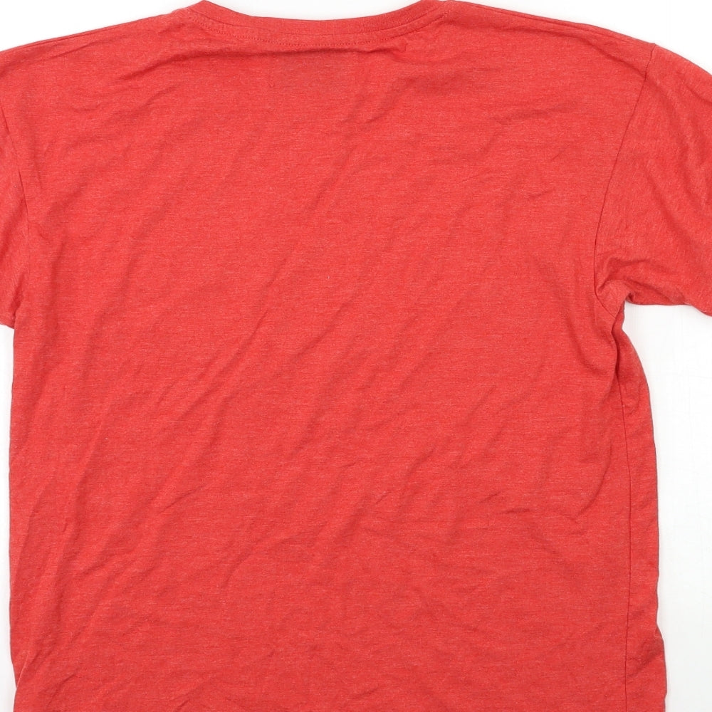 Burton Womens Red Basic T-Shirt Size S