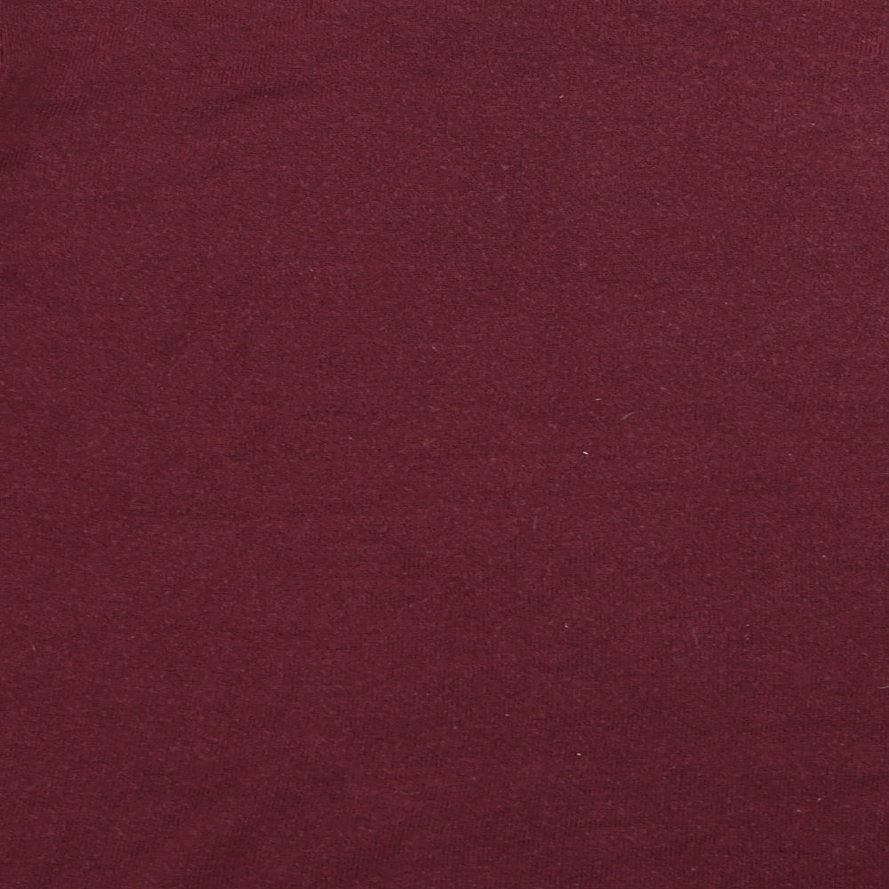 Womens UK Size 14 M&S Red Pullover Jumper
