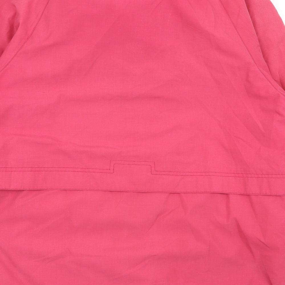 Womens UK Size S telemac Pink Overcoat