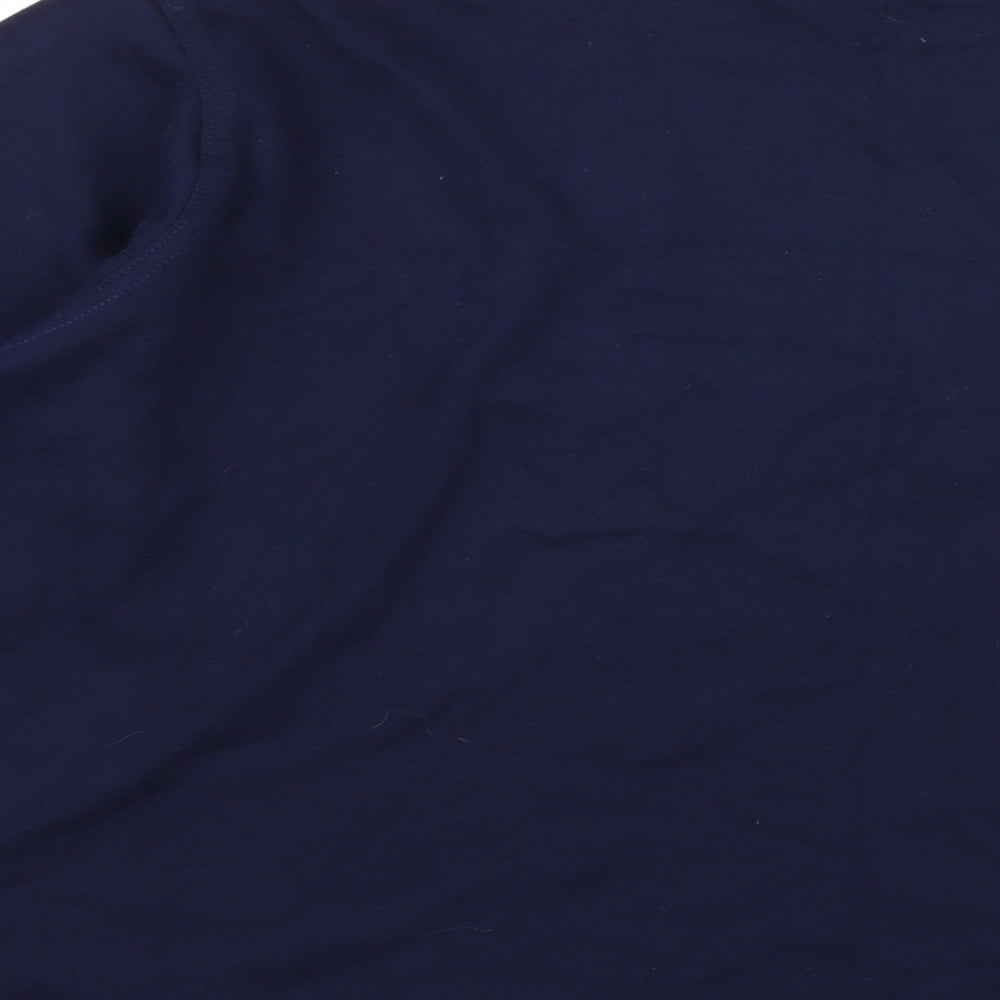 Womens UK Size 18 holmewood Blue Basic T-Shirt