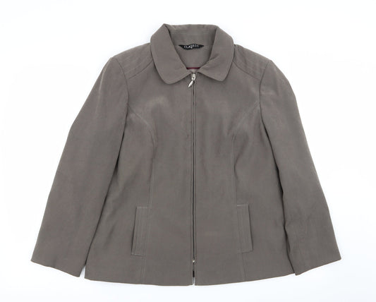 Womens UK Size 16 Classic Grey Jacket