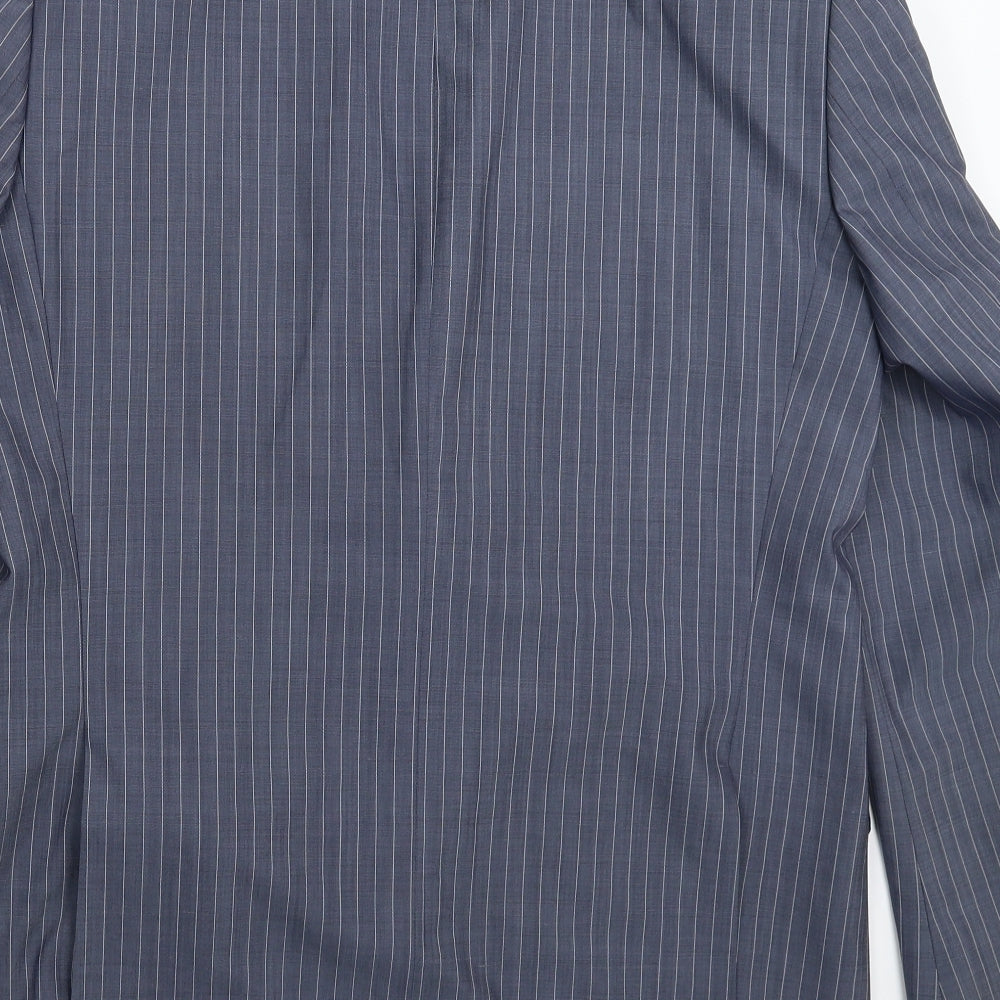 Mens UK Size 40 Van Kollem Regular Grey Suit Jacket
