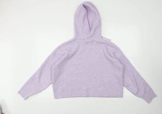Womens UK Size S NEW LOOK Purple Pullover Jumper